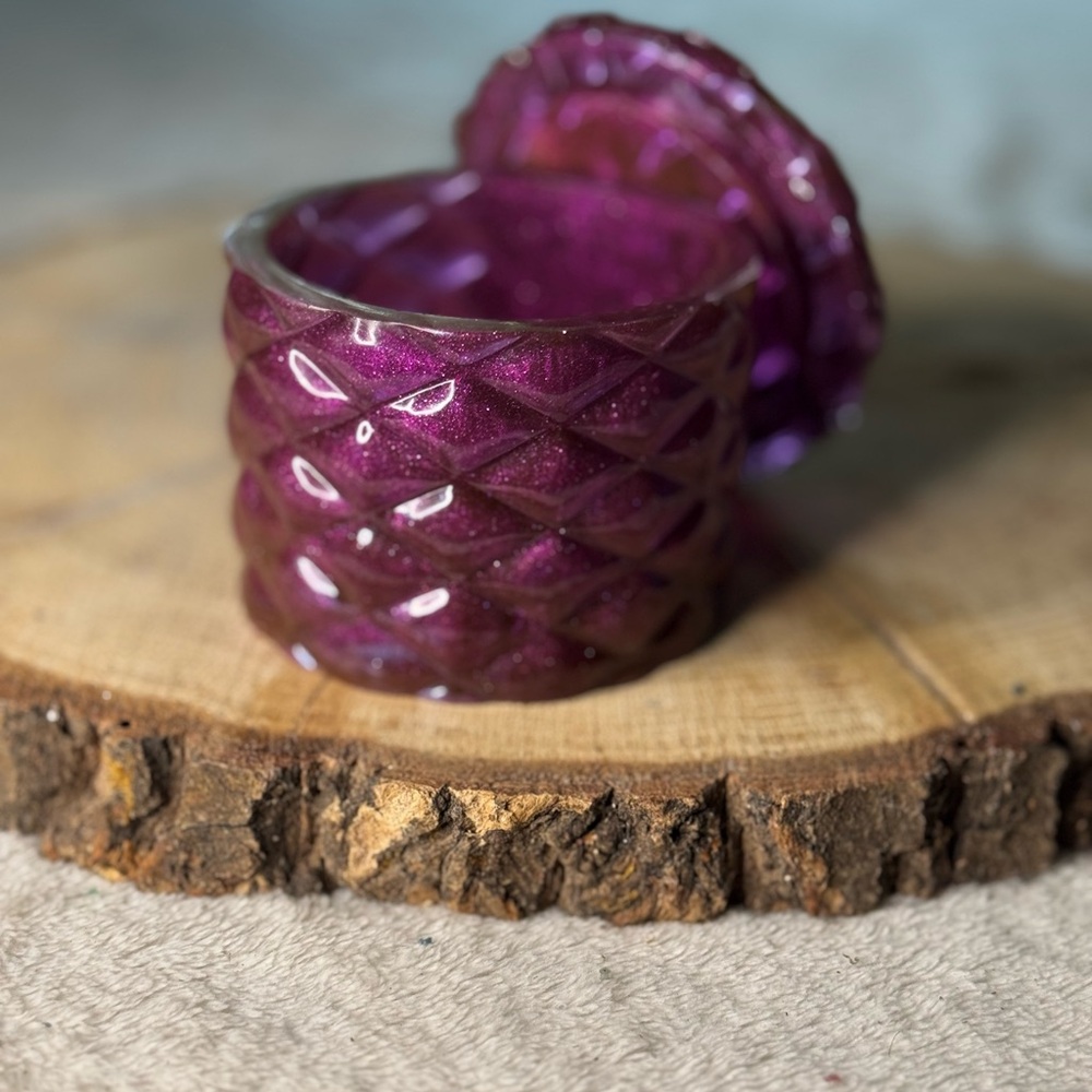 Diamond Colorful Textured Jars - Picture 3 of 10
